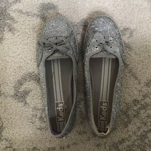 Sparkle glitter keds slip ons